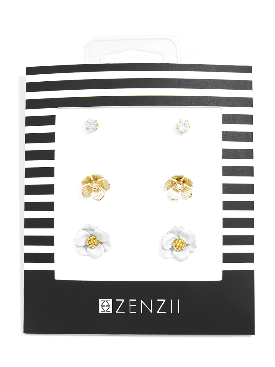 Mary Mini Blossoms Earring Gift Set