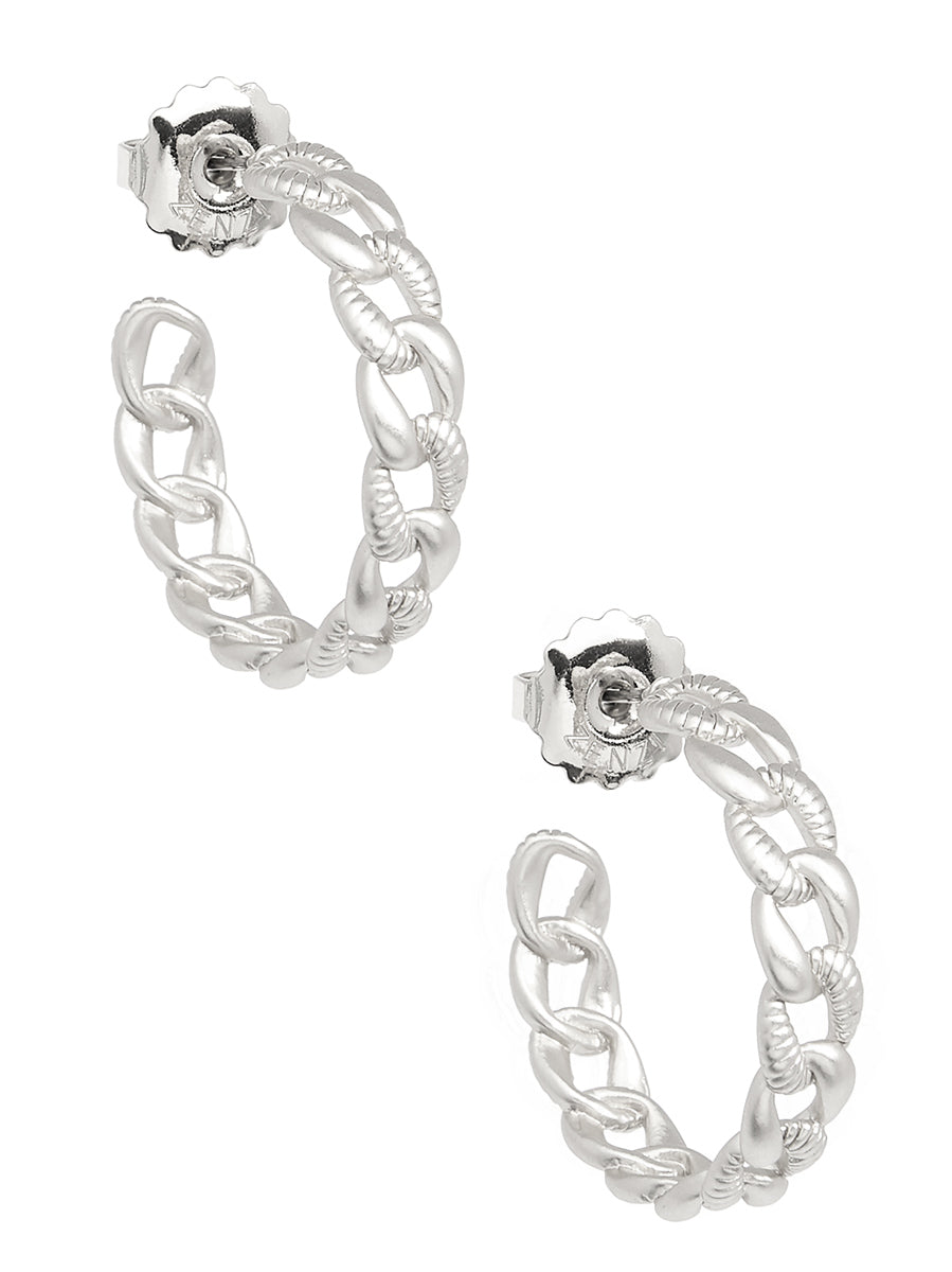 Brandi Braided Hoop Earring