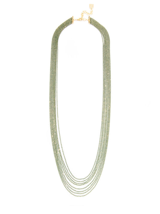 Dip-n-Dots Long Chain Necklace