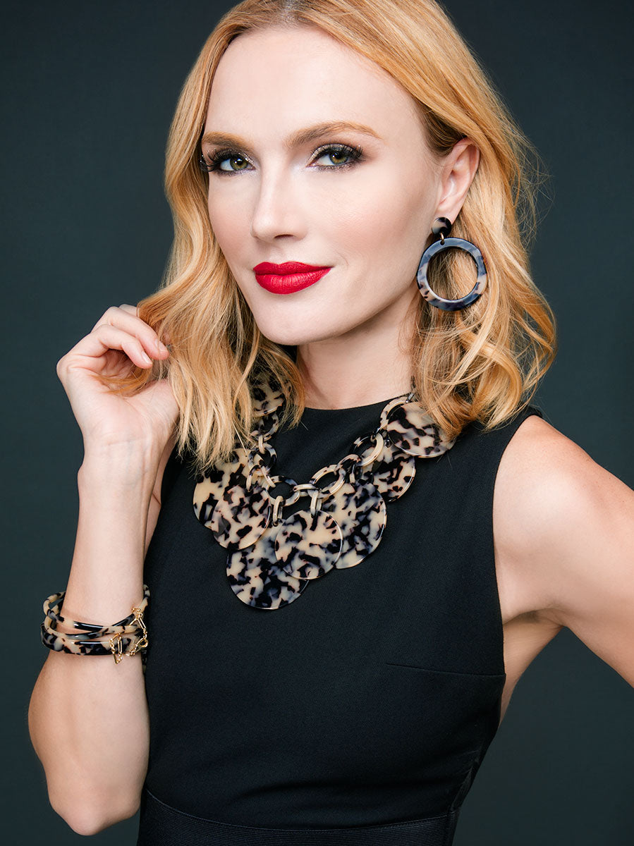 Torti-Ful Dancing Medallions Necklace