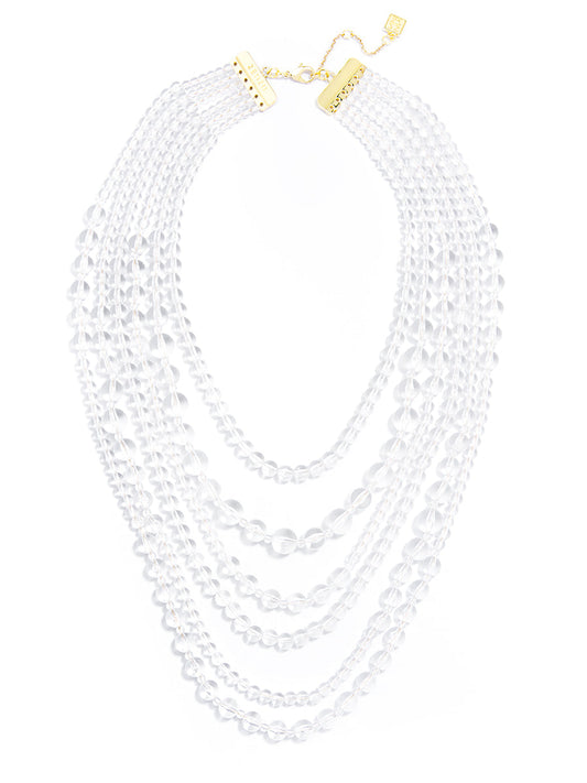 Layers of Lucite Necklace