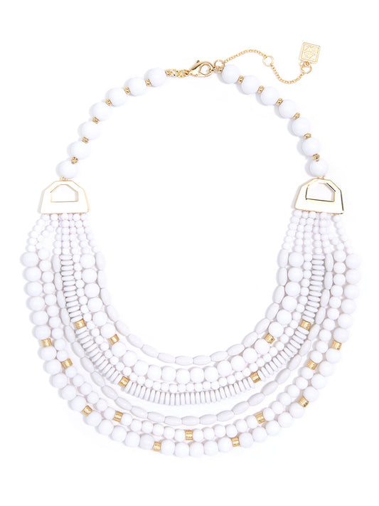 Swept Away Bib Necklace