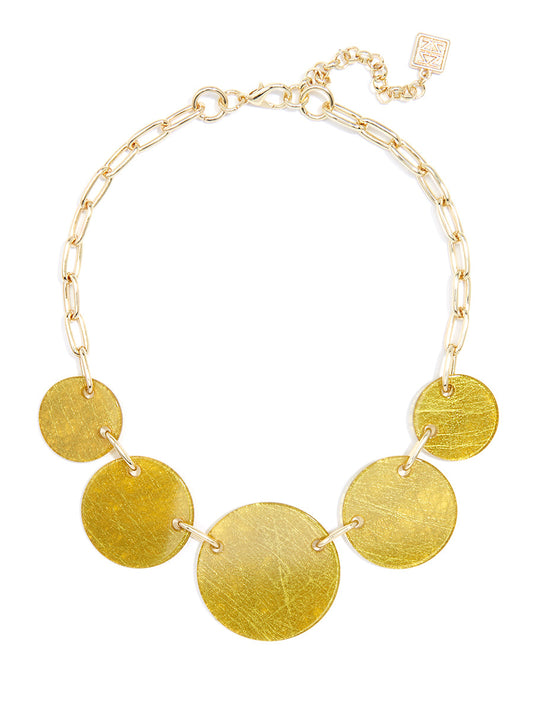 Static Silk Collar Necklace