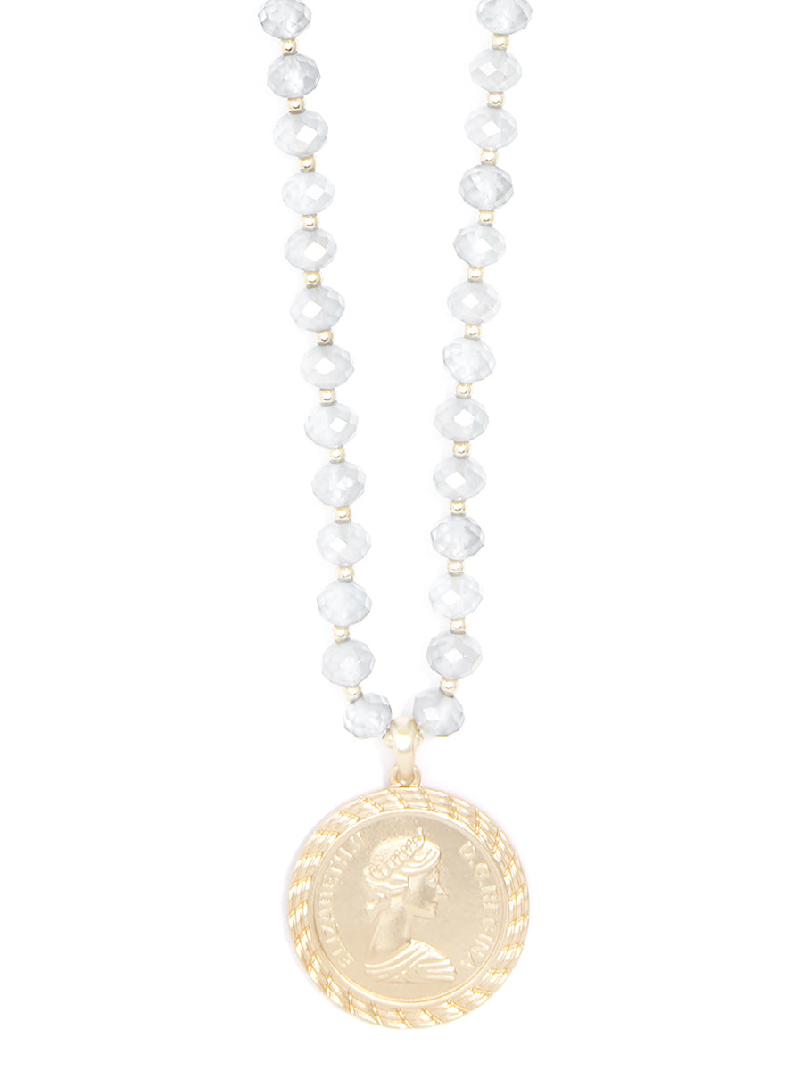 In the Tropics Long Pendant Necklace