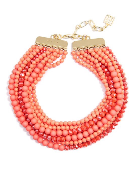 On the Horizon Beaded Collar Necklace