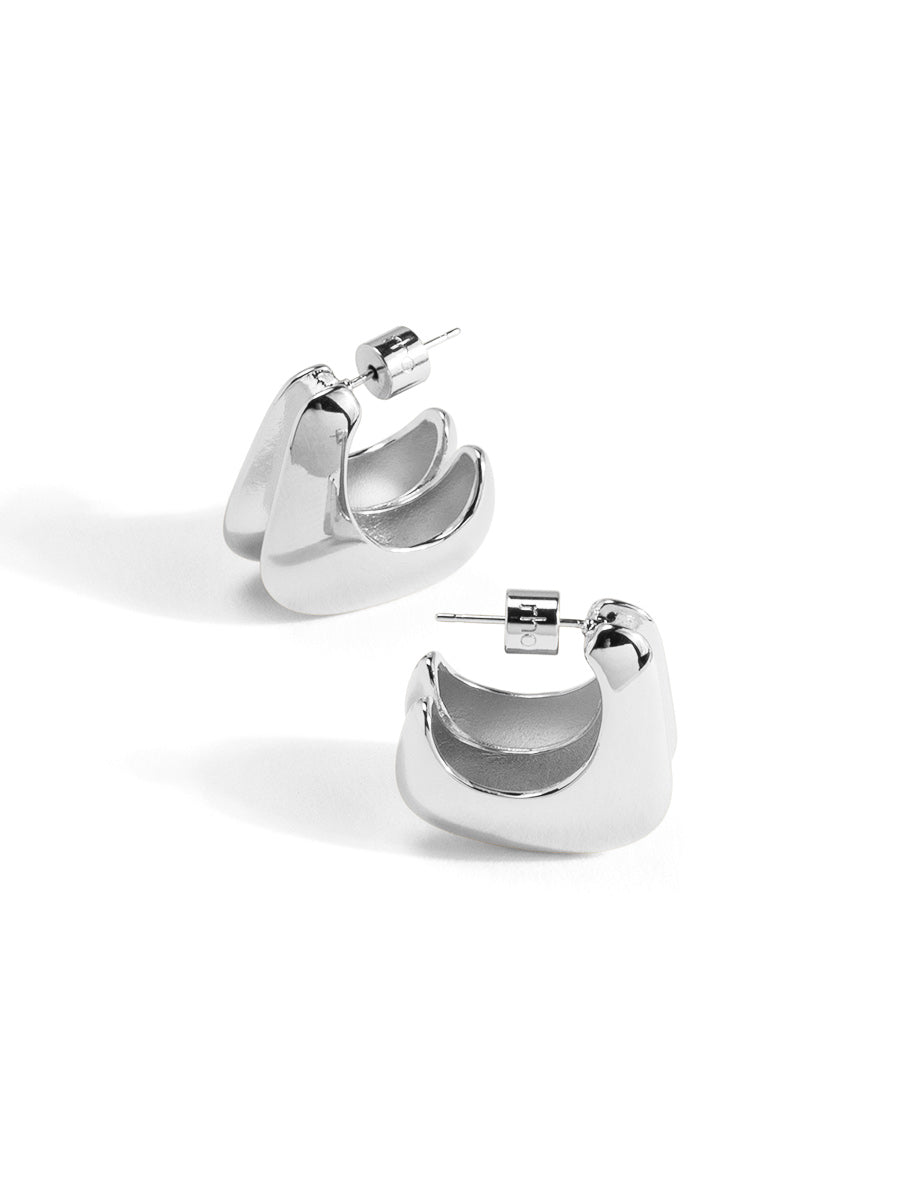 Split Dome Earring