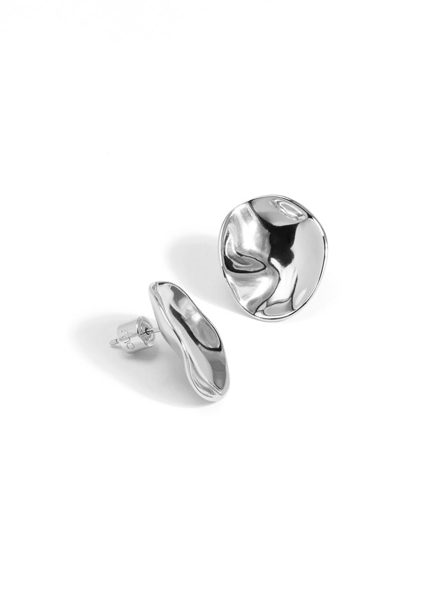 Molten Stud Earring