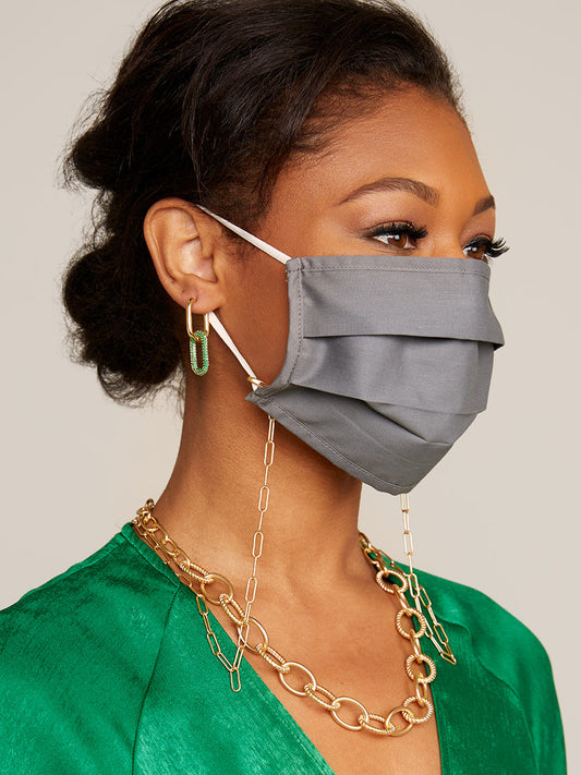 Classic Matte Link Convertible Mask Chain