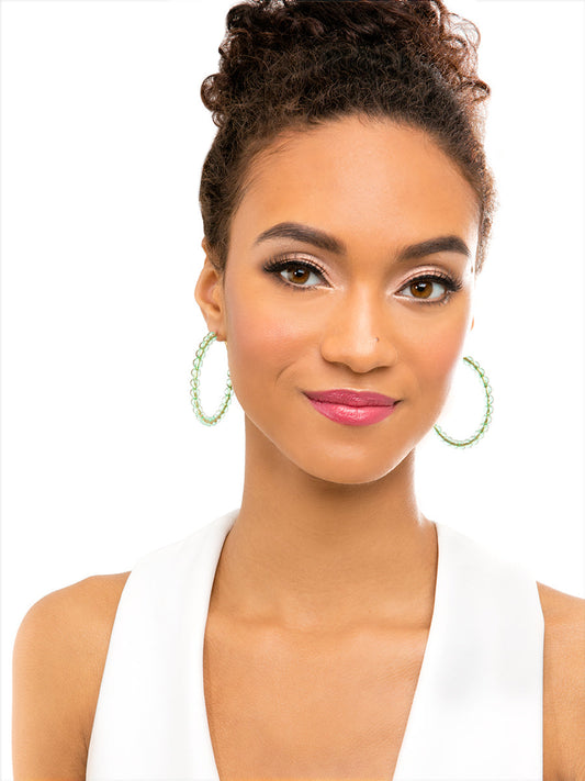 Paradise Hoop Earring
