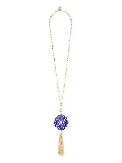 Baroque Tassel Necklace