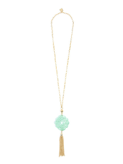 Baroque Tassel Necklace