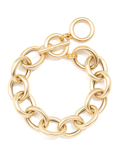 Link Up Gold Chain Bracelet