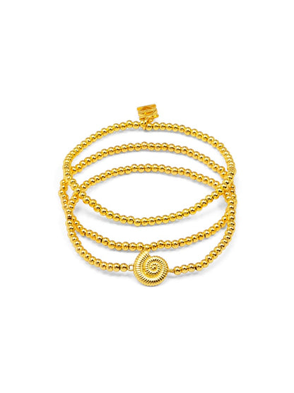 Marisol Nautical Charm Beaded Bracelet - Set of 3