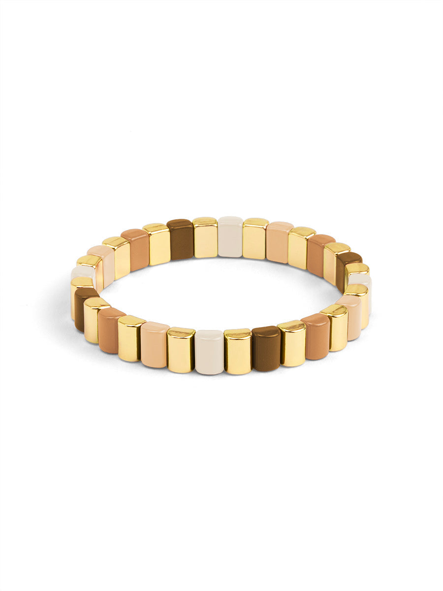 Noemi Enamel Stripe Bracelet