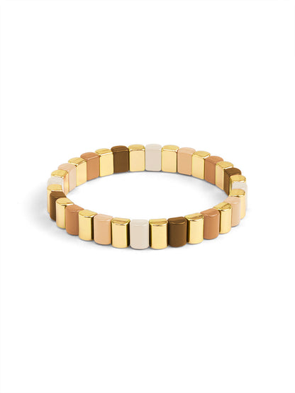 Noemi Enamel Stripe Bracelet