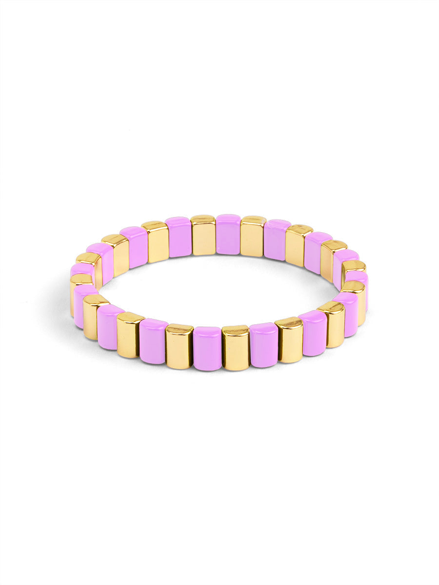 Noemi Enamel Stripe Bracelet