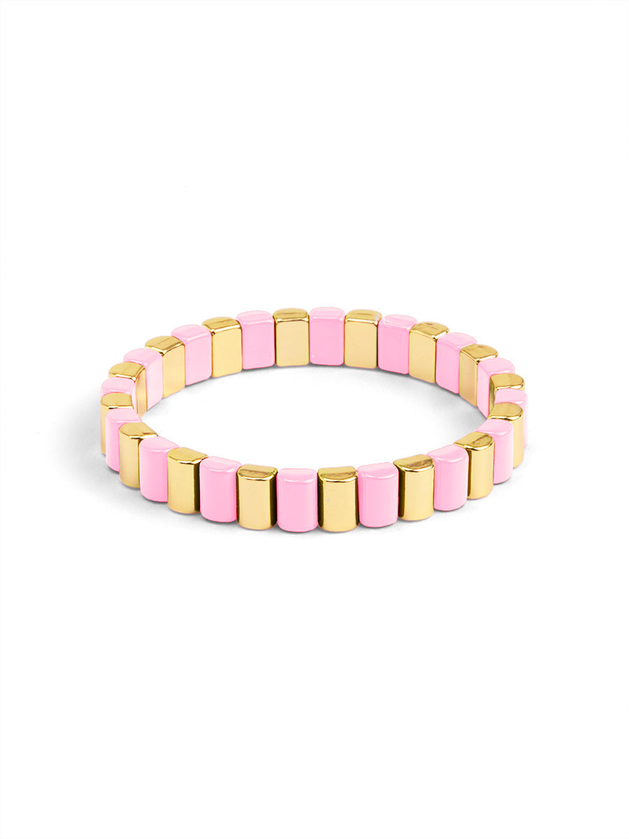 Noemi Enamel Stripe Bracelet