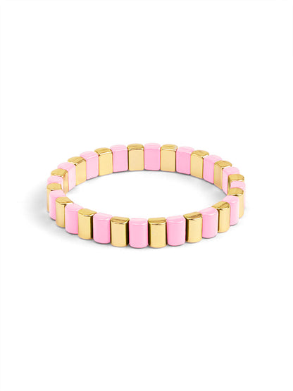 Noemi Enamel Stripe Bracelet