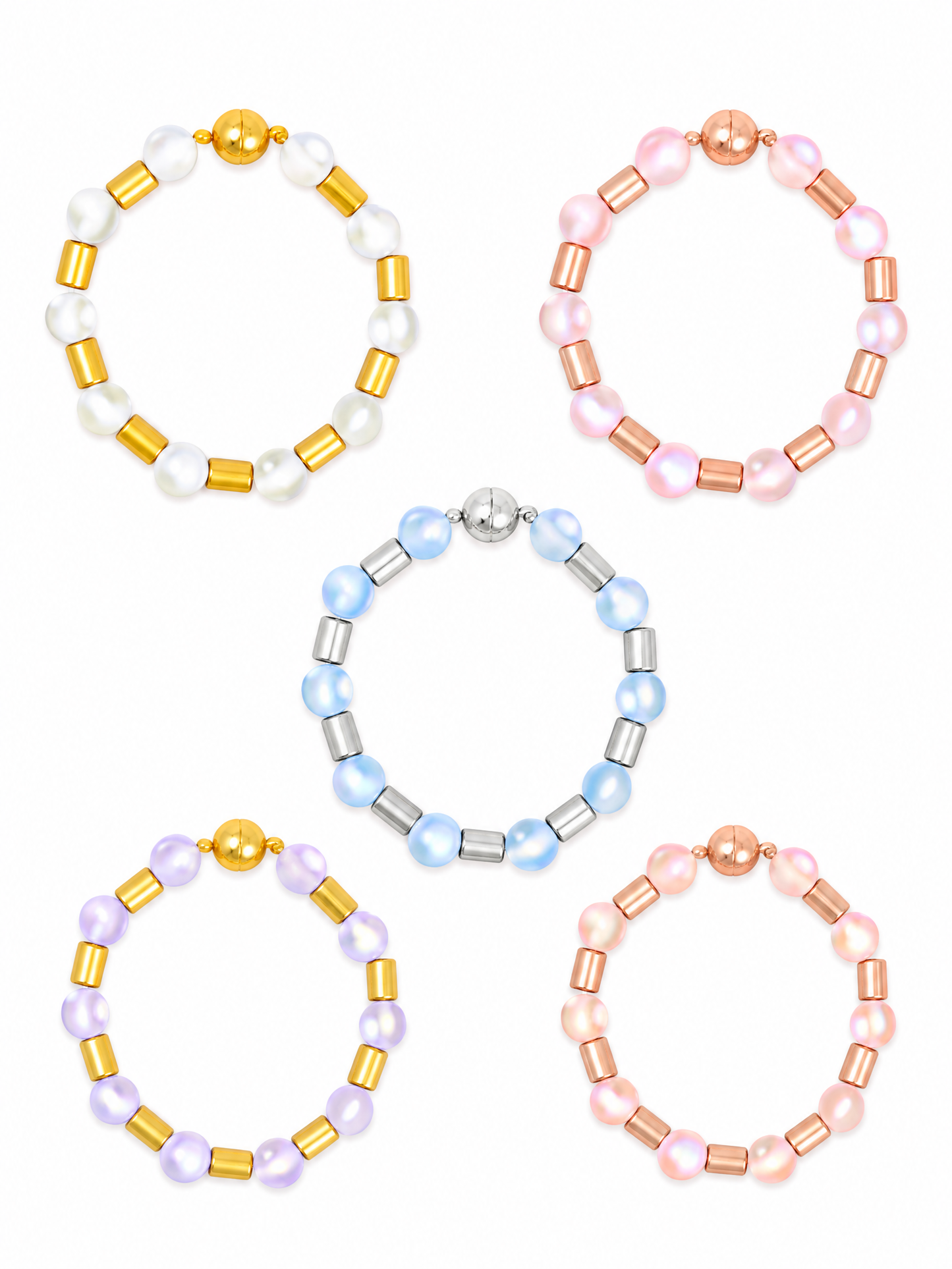 Glow Beads Magnet Bracelet