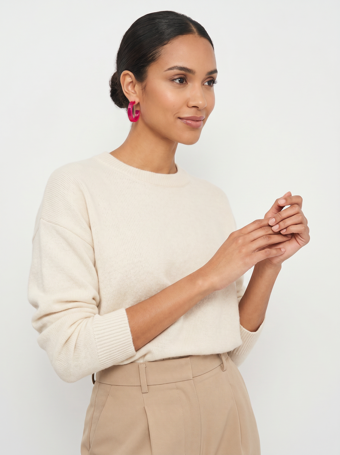 Daphne Hoop Earring