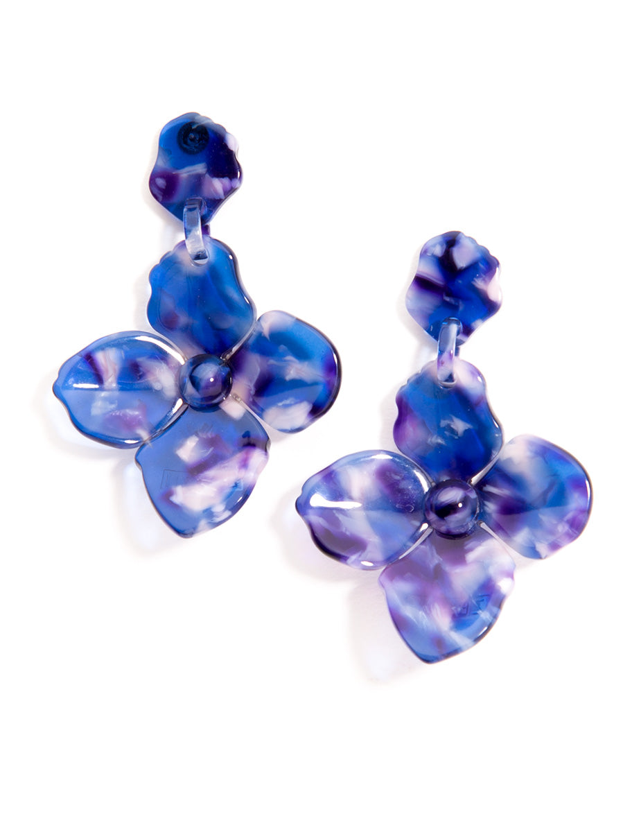 Torti-ful Floral Drop Earring