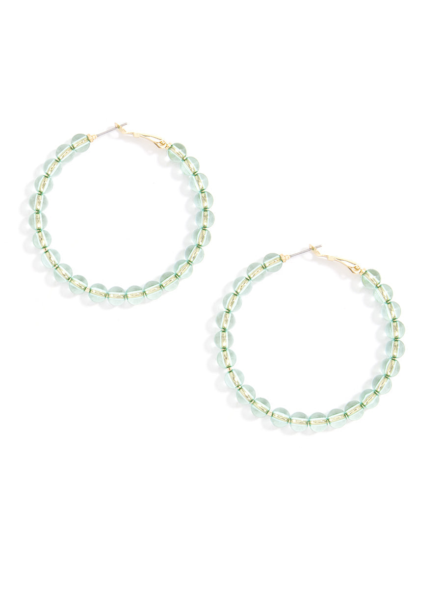 Paradise Hoop Earring