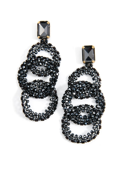 Goddess Beaded Links Earring
