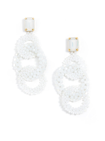 Goddess Beaded Links Earring