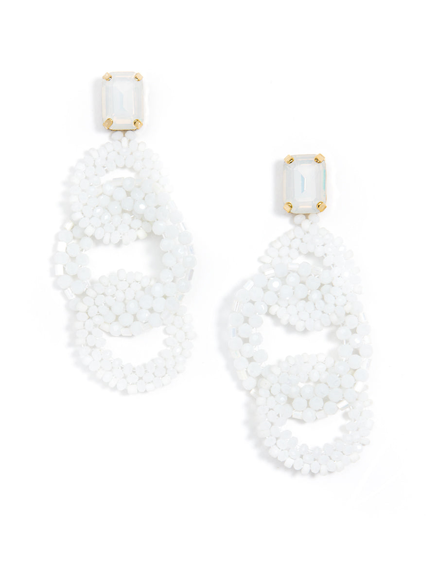 Goddess Beaded Links Earring