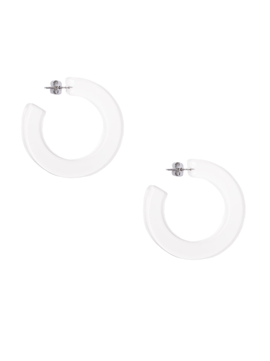 Neon Lights Hoop Earring