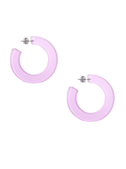 Neon Lights Hoop Earring