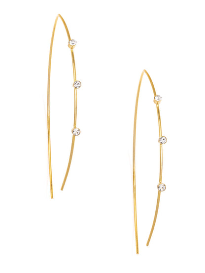 Metal Petal Earring