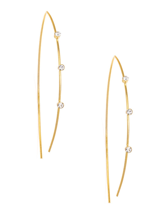 Metal Petal Earring