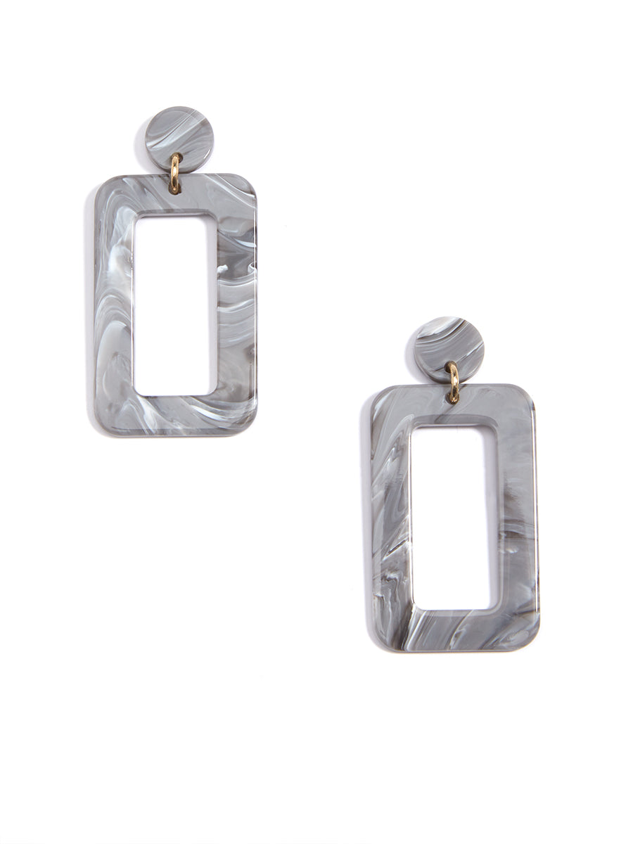 Retro Torti Drop Earring