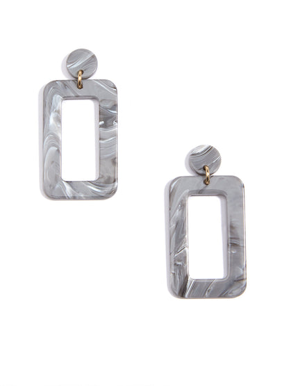 Retro Torti Drop Earring