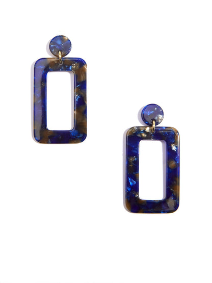 Retro Torti Drop Earring