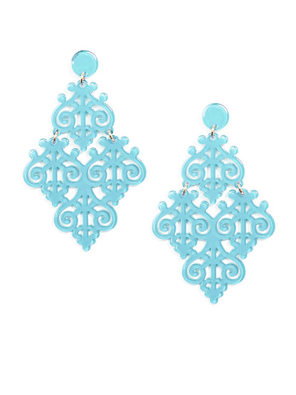 Scroll Statement Earring