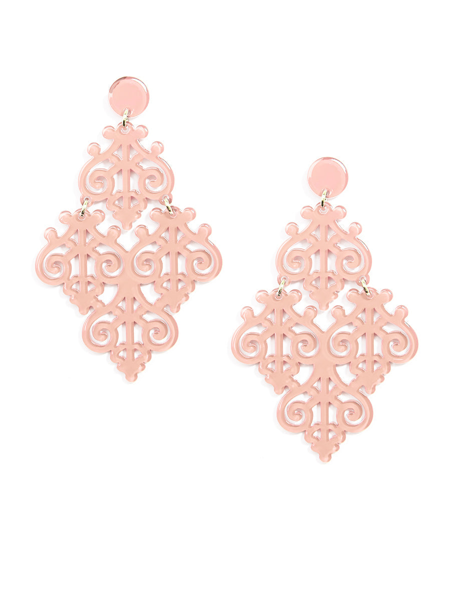Scroll Statement Earring