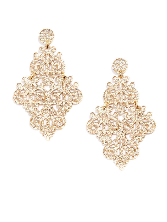 Scroll Statement Earring