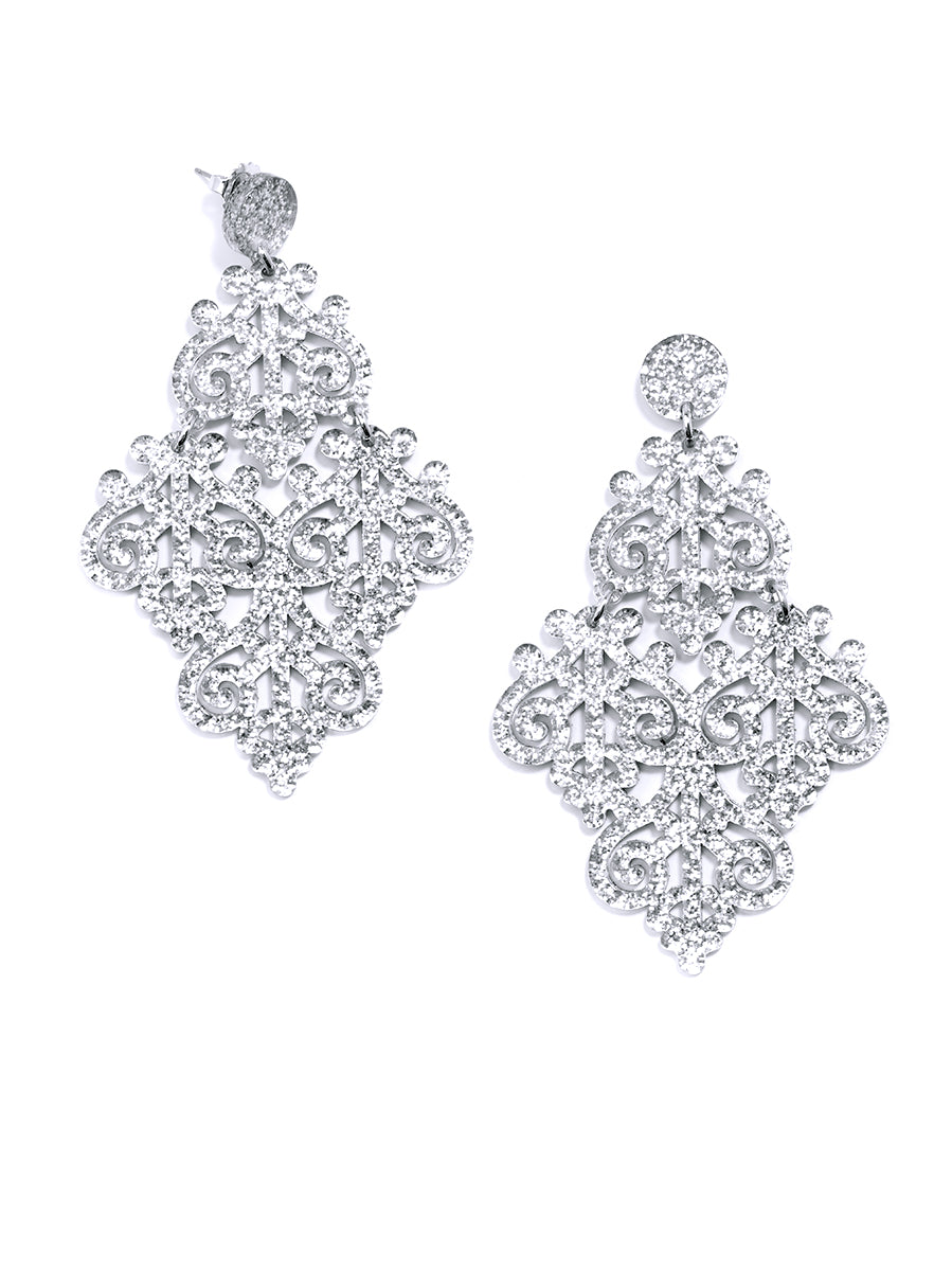Scroll Statement Earring