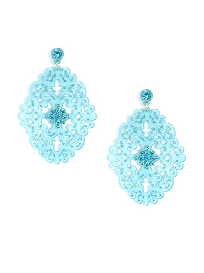 Brocade Crystal Earring