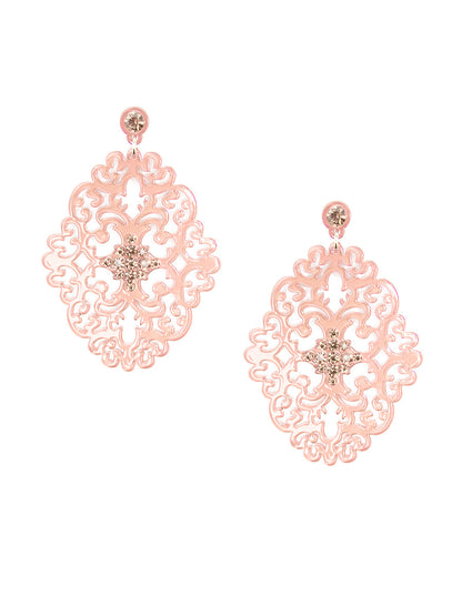 Brocade Crystal Earring