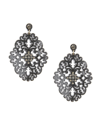Brocade Crystal Earring