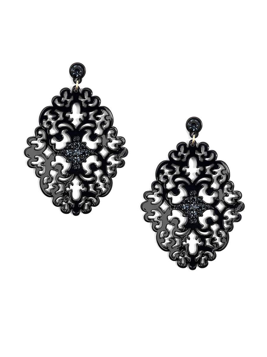 Brocade Crystal Earring