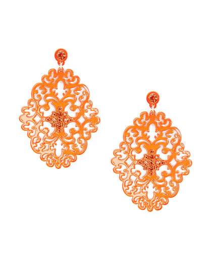 Brocade Crystal Earring