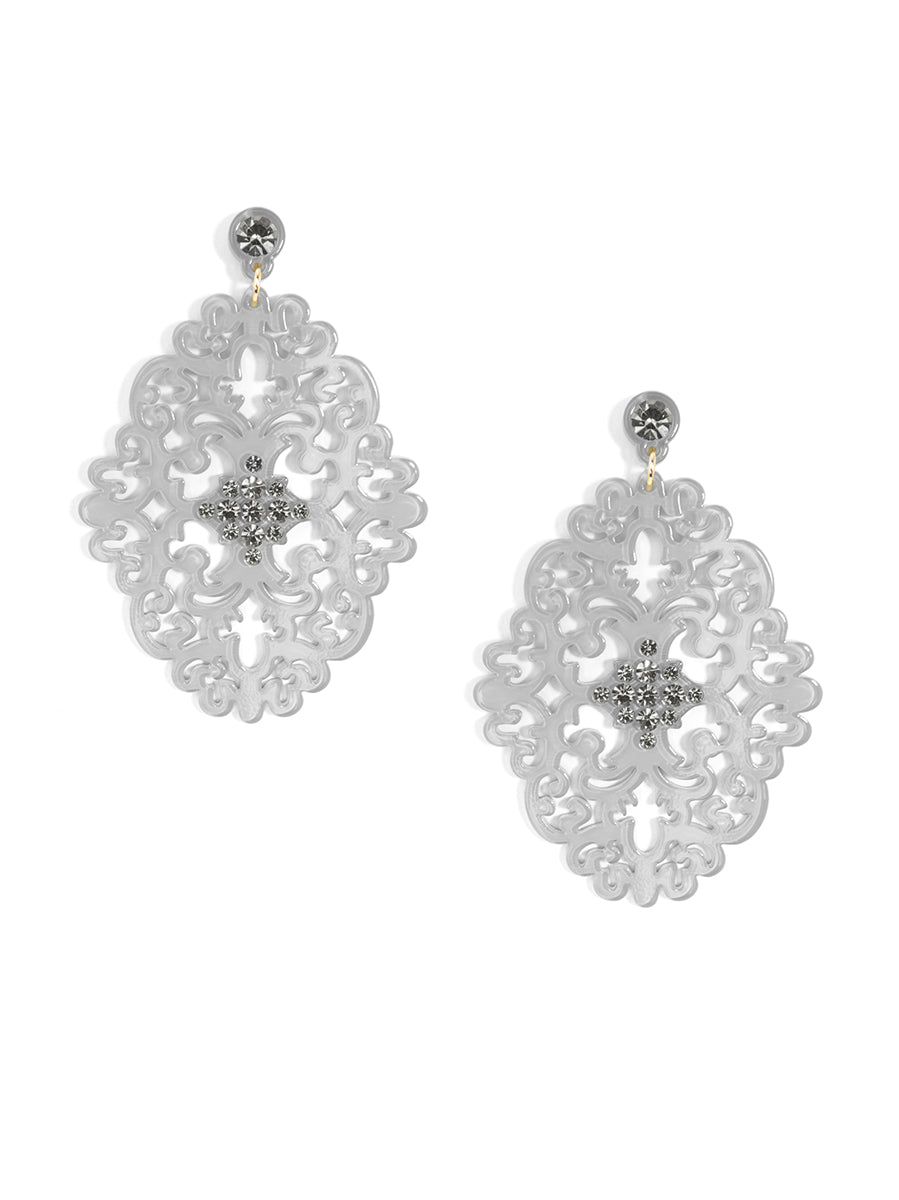 Brocade Crystal Earring
