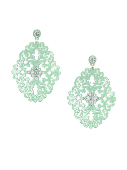 Brocade Crystal Earring