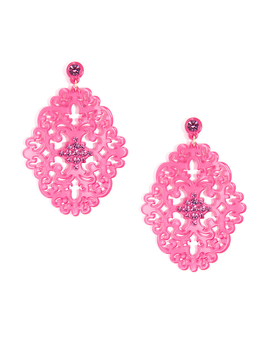Brocade Crystal Earring