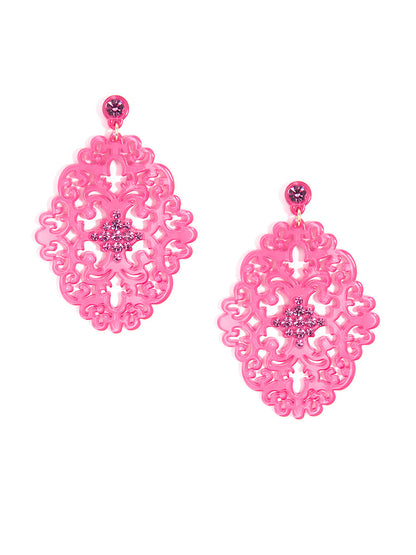 Brocade Crystal Earring