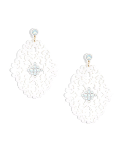 Brocade Crystal Earring